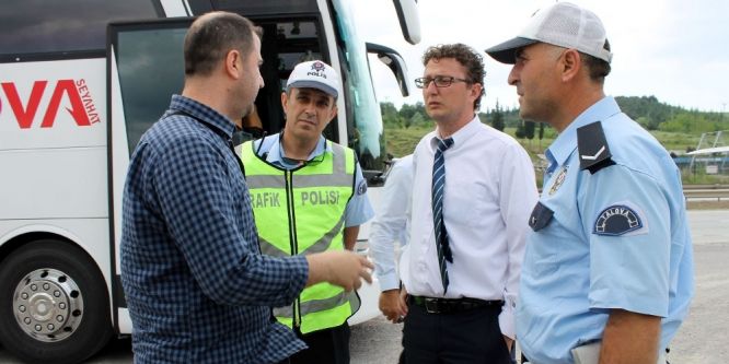Otobüse yolcu gibi binip tüm hataları tespit etti