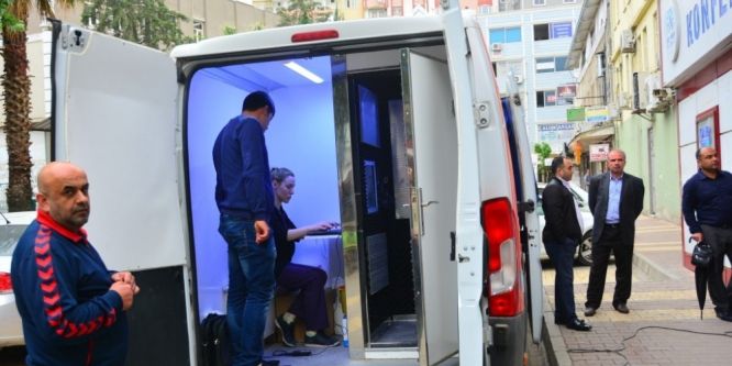 Belediye personelleri sağlık taramasından geçirildi