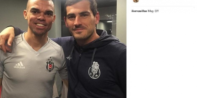 Casillas’tan eski takım arkadaşıyla buluştu
