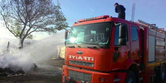 Lüleburgaz’da kulübe yangını