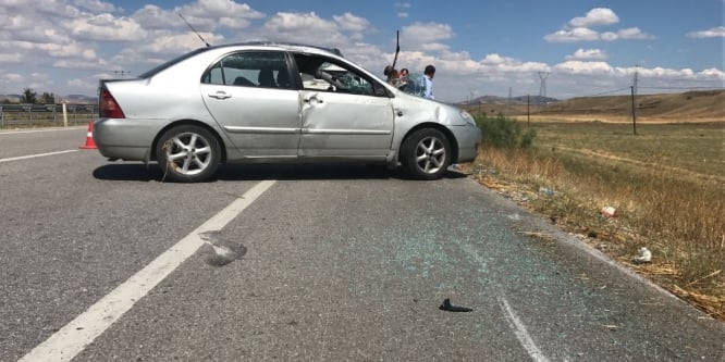 Çorum’da trafik kazası: 3 yaralı