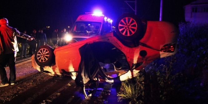 Biga’da kaza: 3 yaralı