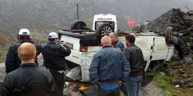 Gümüşhane’de trafik kazası!