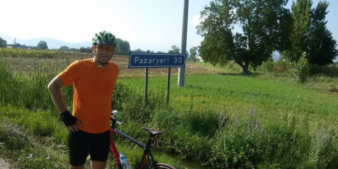 Bursa’dan Bilecik’e 82 kilometre pedal çevirdiler