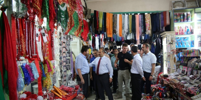Vali Ustaoğlu’ndan esnaf ziyareti