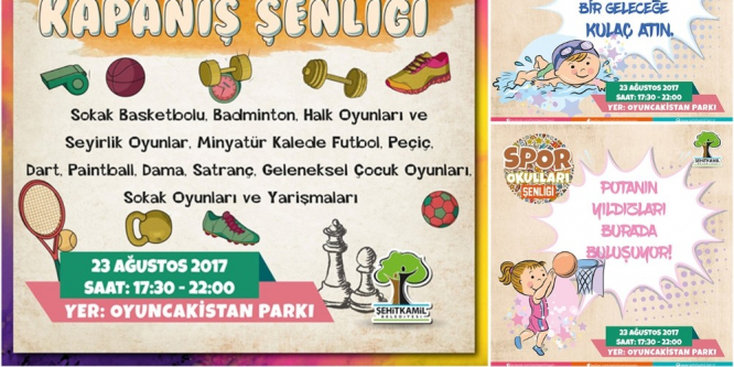 Şehitkamil’den Spor Şenliği