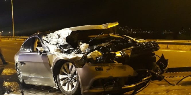 Ankara'da trafik kazası: 1 yaralı