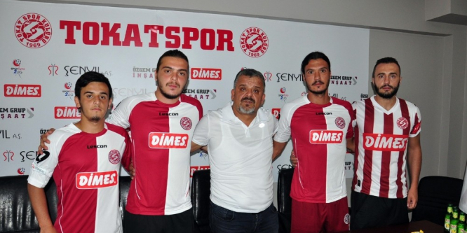 Tokatspor 8 futbolcu ile sözleşmeye imzaladı