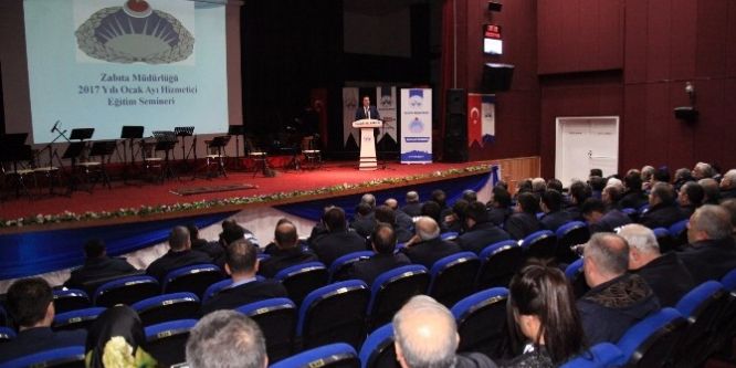 Elazığ’da zabıtasına hizmet içi eğitim verildi
