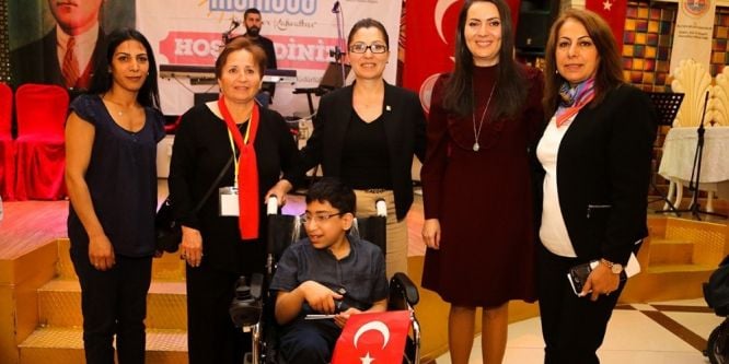 Engelliler kahvaltıda buluştu