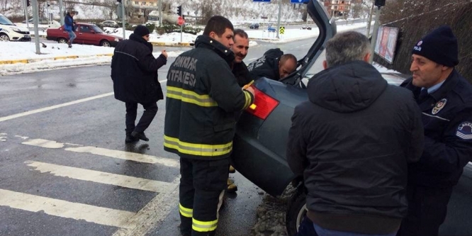 Akçakoca’da trafik kazası: 3 yaralı
