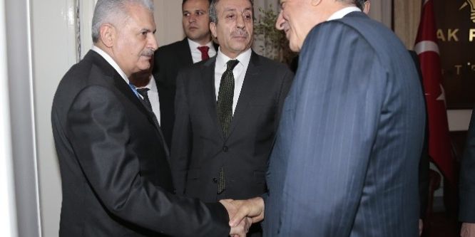 Başkan Karaosmanoğlu, Başbakan &nbsp;Yıldırım’la görüştü