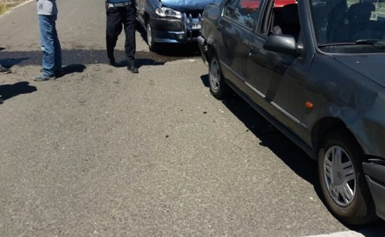 Düğün konvoyunda kaza, 5 yaralı
