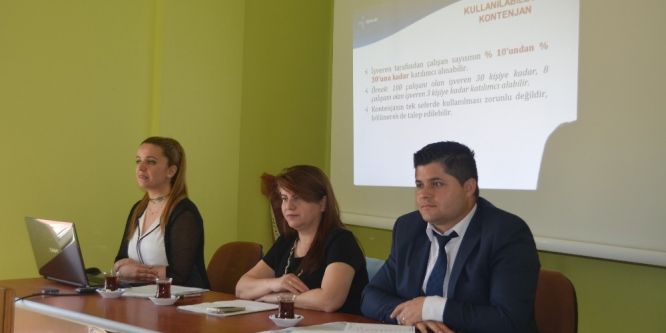 Selendi’de esnafa teşvikler anlatıldı