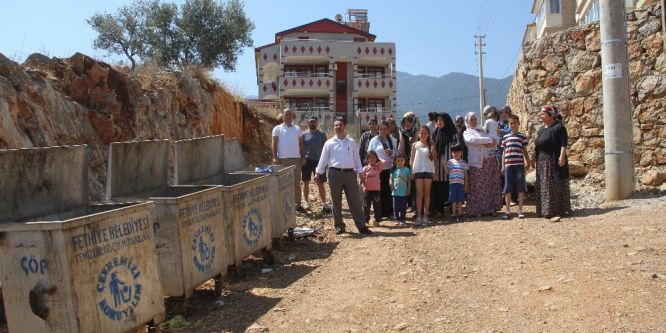 Fethiye’de şehit evinin yolu yarım kaldı
