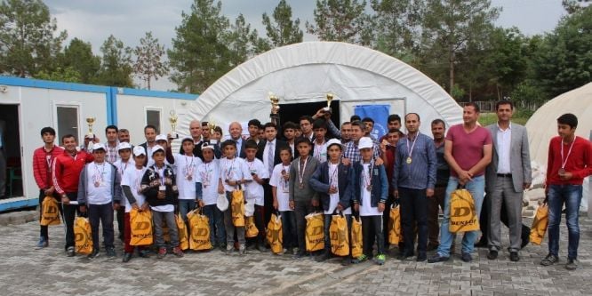 Samsatlı gençler ödüle doydu