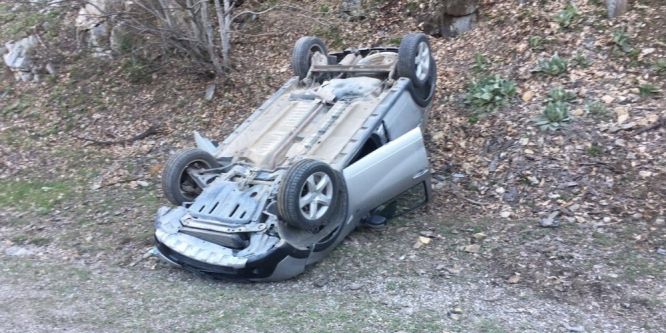 Domaniç’te trafik kazası: 1 yaralı