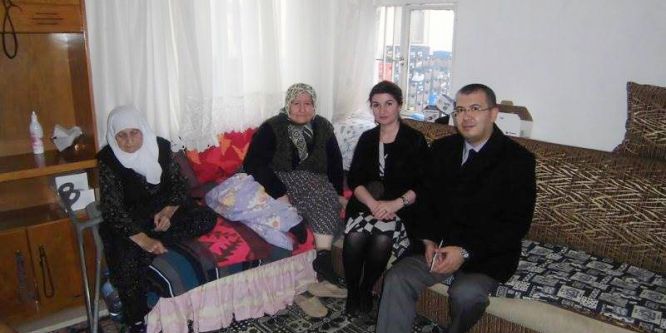 Kaymakam'dan ev ziyaretleri