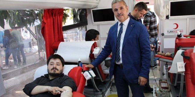 Şaphane’de rekor kan bağışı