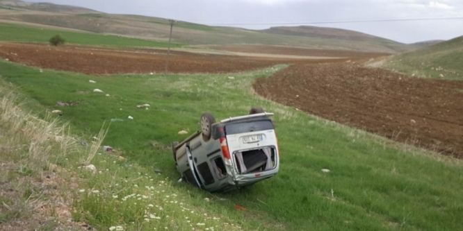 Sivas’ta trafik kazası: 1 yaralı