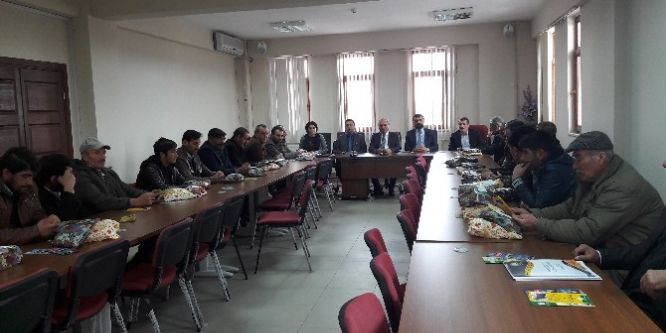 Hayvan ıslahı ile ilgili proje, çiftçilere anlatıldı