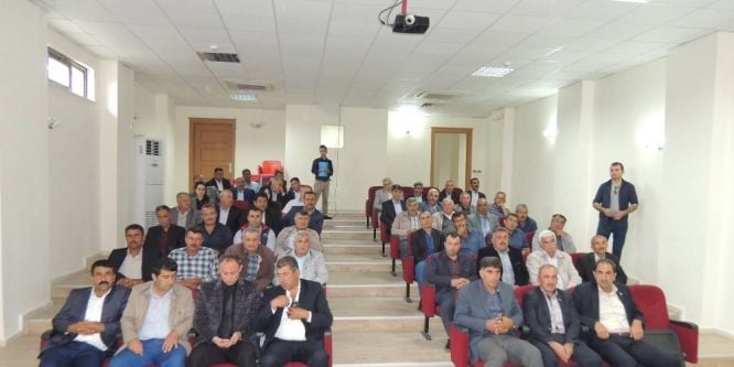 Kaymakam Avcı muhtarlarla bir araya geldi