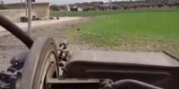 1,5 dakika sabırla ateş etti! Sonunda bakın ne oldu