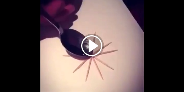 1 damla su ile kürdandan yıldız yapmak