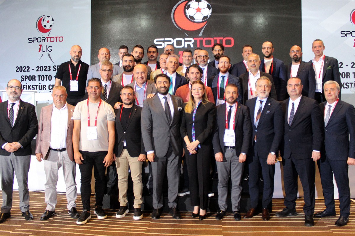 1. Lig 2022-2023 sezonu fikstürü çekildi