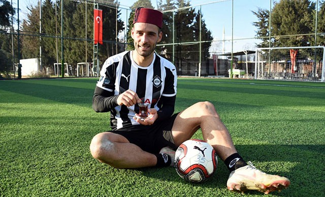 1. Lig'in en golcüsü Altay'ın Portekizli futbolcusu Marco Paixao