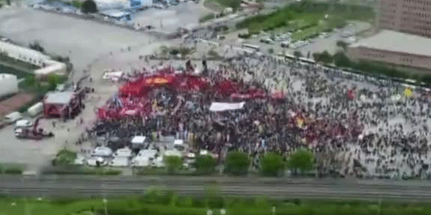 1 Mayıs mitingine katılım çok düşük oldu!
