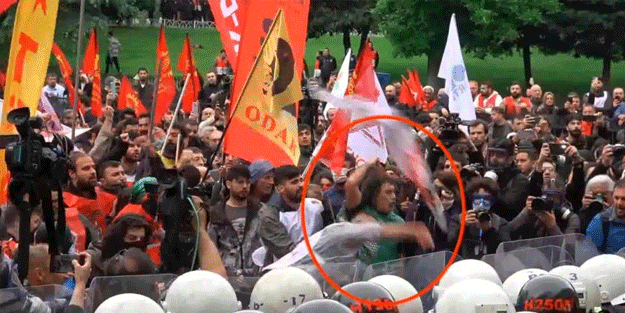 1 Mayıs provokatörlerinin yeni görüntüleri ortaya çıktı