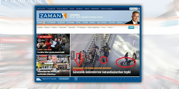 1 Mayıs yalanları kervanına Zaman da dahil oldu