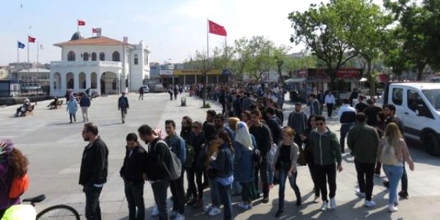 1 Mayıs'ı fırsat bildiler! Oraya akın ettiler