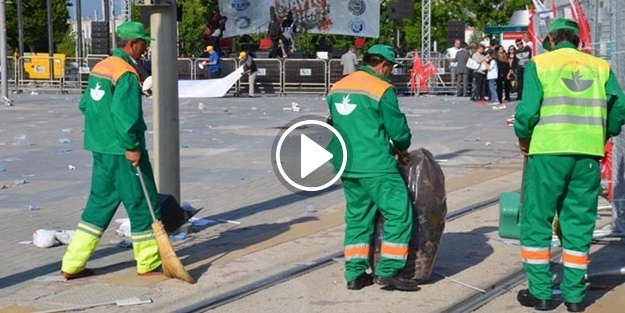 1 Mayıs'ın arkasını yine 'onlar' topladı