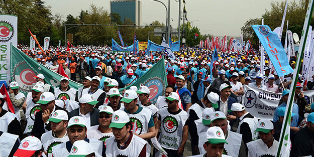1 Mayıs’ta mesaj kıdem tazminatı