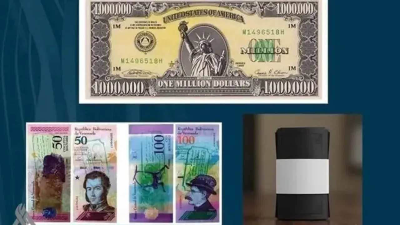 1 milyon dolar değerinde banknot!