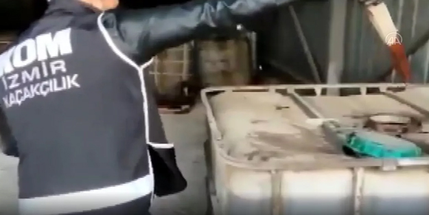 1 milyon litre kaçak akaryakıt şaşkına çevirdi! 2 ayrı depoya baskın!