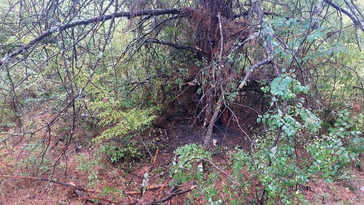 1 saatte 4 kez yıldırım düştü!