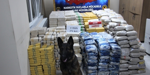1 ton 271 kilogramlık eroinin altından çıktı... İş adamına gözaltı