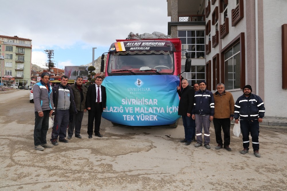 1 ton sucuk deprem bölgesine gönderildi 