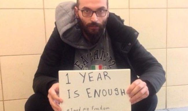 1 yıldır havaalanı'nda kalan adama yer bulundu