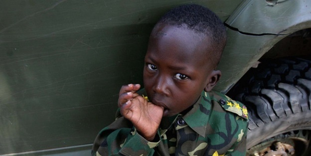 10 bin çocuk asker olarak kullanılıyor