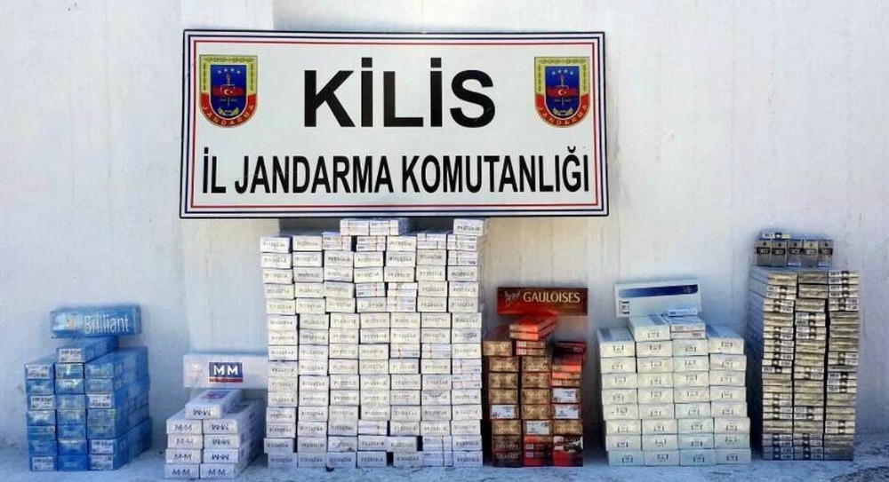 10 bin paket kaçak sigara ele geçirildi 