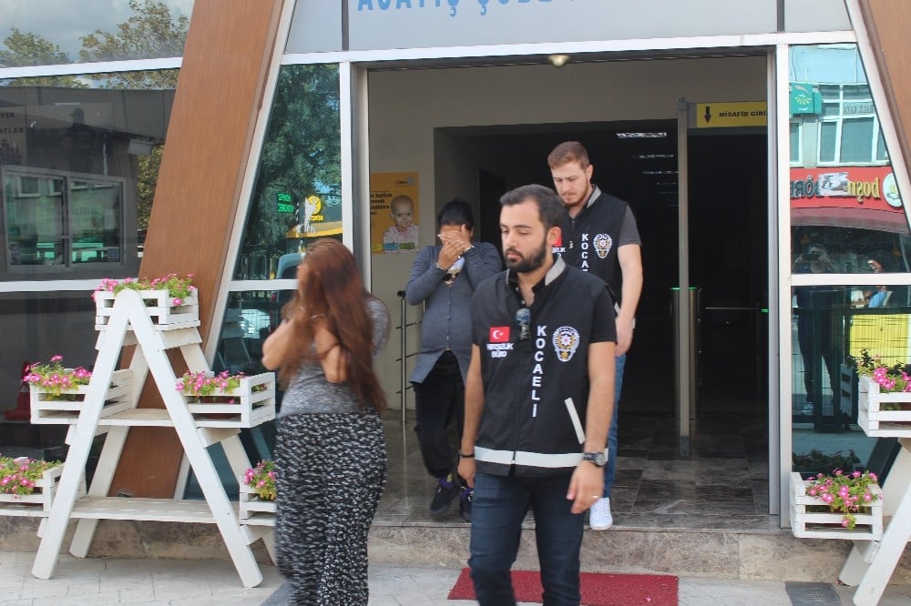 10 bin TL’lik vurgun yapan hamile hırsızlar tutuklandı 