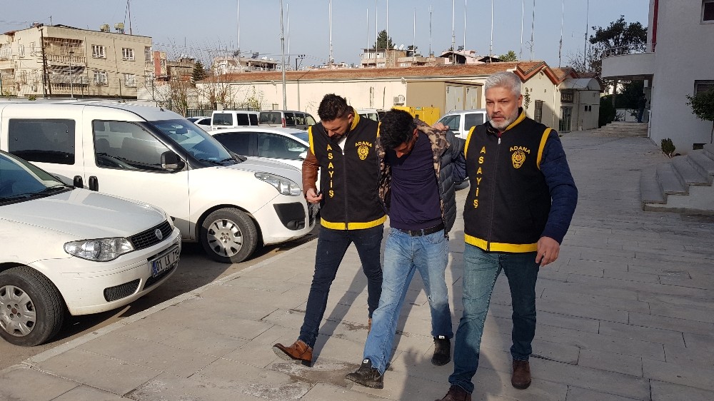 10 cep telefonu çalan hırsız tutuklandı 