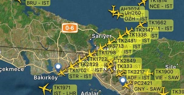 '10 dakika içinde inmemiz gerekiyor'