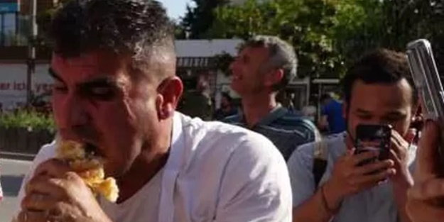 10 dakikada 15 metreyi yedi