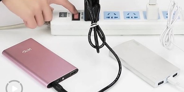 10 dakikada tamamen dolan 5000 mAh'lık powerbank!