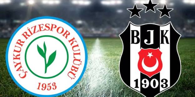 10 eksikli Beşiktaş, Rizespor deplasmanında